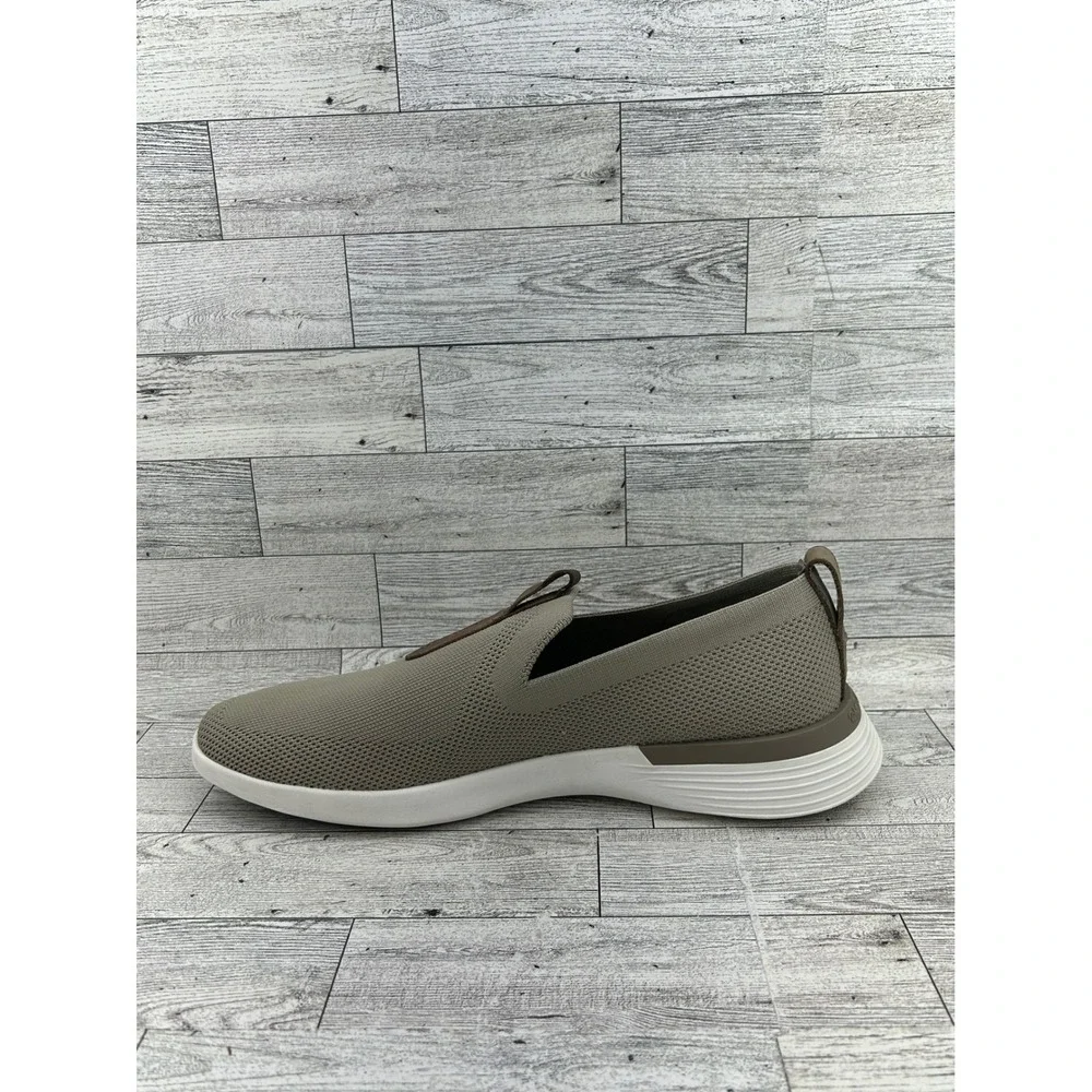 Wolf & Shepherd SwiftKnit‎ Loafers Mens 10 Taupe Knit Slip On WNSKLF2-37-D100